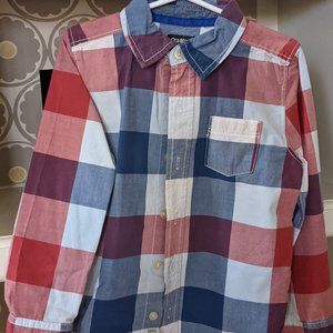 Osh Gosh Little Boys Dress Shirt Sz 5T